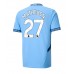 Manchester City Matheus Nunes #27 Hjemmedrakt 2024-25 Korte ermer